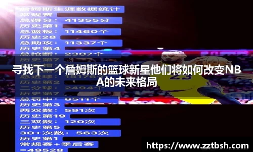 寻找下一个詹姆斯的篮球新星他们将如何改变NBA的未来格局